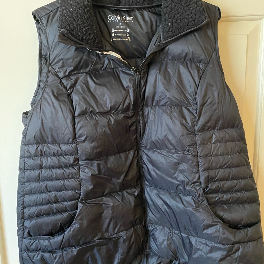 Black Calvin Klein Vest